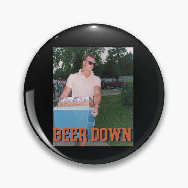 Item preview, Jim McMahon Beer Down  designed and sold by RajinderKaur7.