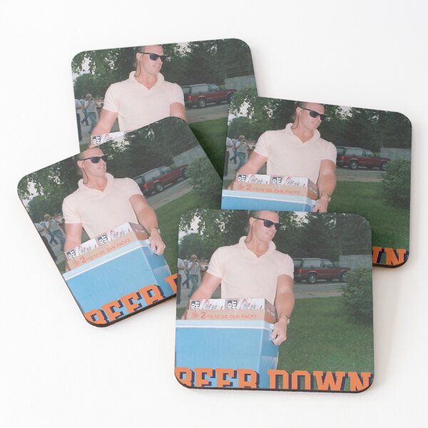 Item preview, Jim McMahon Beer Down  designed and sold by RajinderKaur7.