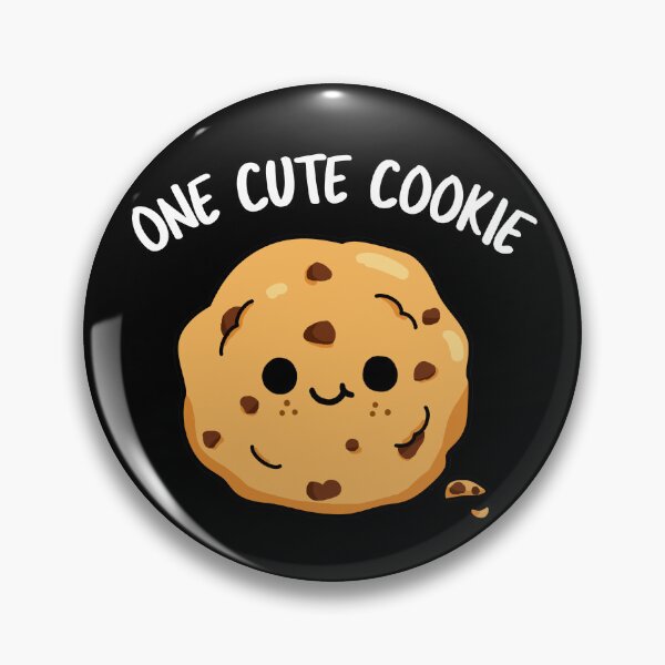 Item preview, One Funny Cookie Funny Food Puns (Dark BG) designed and sold by punnybone.