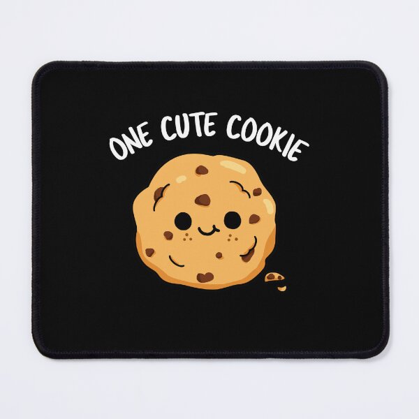 Item preview, One Funny Cookie Funny Food Puns (Dark BG) designed and sold by punnybone.