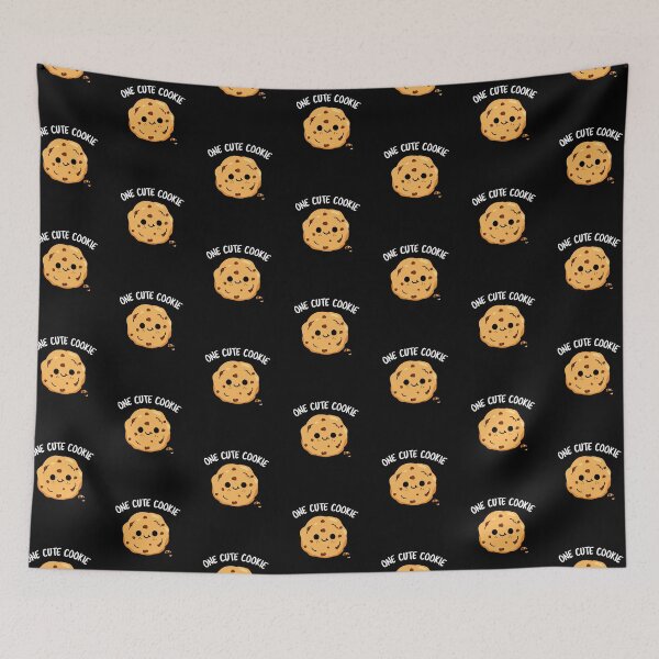 Item preview, One Funny Cookie Funny Food Puns (Dark BG) designed and sold by punnybone.
