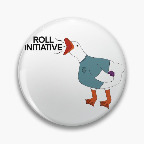 Item preview, Dungeon Master Goose - Roll Initiative  designed and sold by jhaare.
