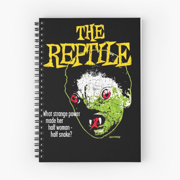 Item preview, Hammer Horror - The Reptile Face designed and sold by pratsbusson.