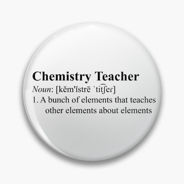 Item preview, Chemistry Science Teacher Definition designed and sold by gbrown112.