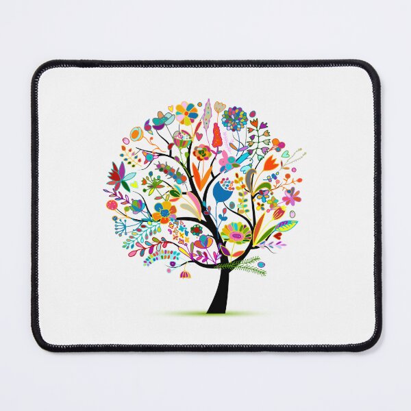 Item preview, Floral tree, colorful flowers designed and sold by Kudryashka.