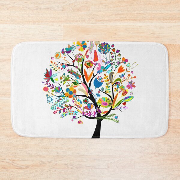 Item preview, Floral tree, colorful flowers designed and sold by Kudryashka.
