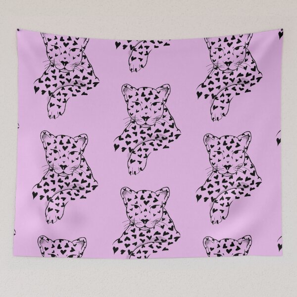 Item preview, Pink heart cheetah designed and sold by Carolinejclark.