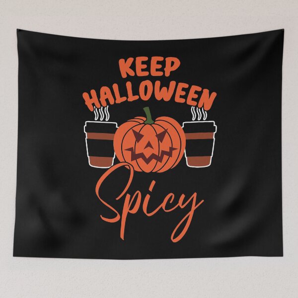 Item preview, Keep Halloween Spicy designed and sold by TeeArcade84.