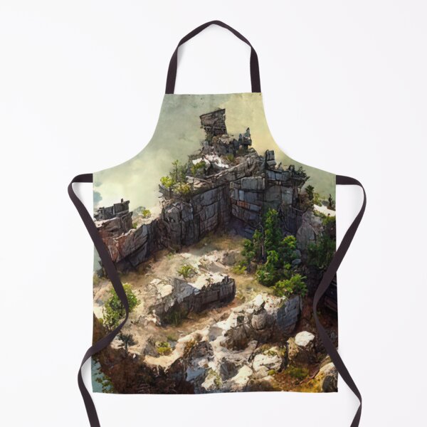 Item preview, Battle Map Ruins on Top of a Lake designed and sold by Siah116.