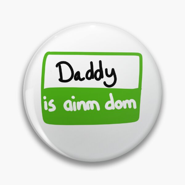 Item preview, My name is - is ainm dom - name tag in Irish - Daddy designed and sold by Haiii-Designs.