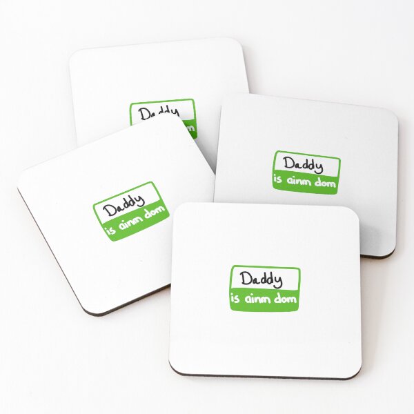Item preview, My name is - is ainm dom - name tag in Irish - Daddy designed and sold by Haiii-Designs.