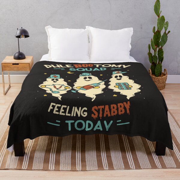Item preview, Phlebotomy Feeling Stabby Today Halloween Art designed and sold by MrEddie10.