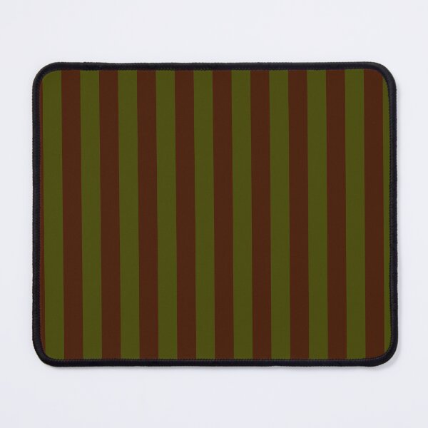 Item preview, Basic Vertical Stripes - Brown & Dark Green designed and sold by TheFrostedDonut.
