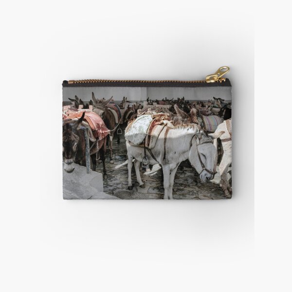 Item preview, Harnessed donkeys are waiting for tourists designed and sold by EG Creativity Art.