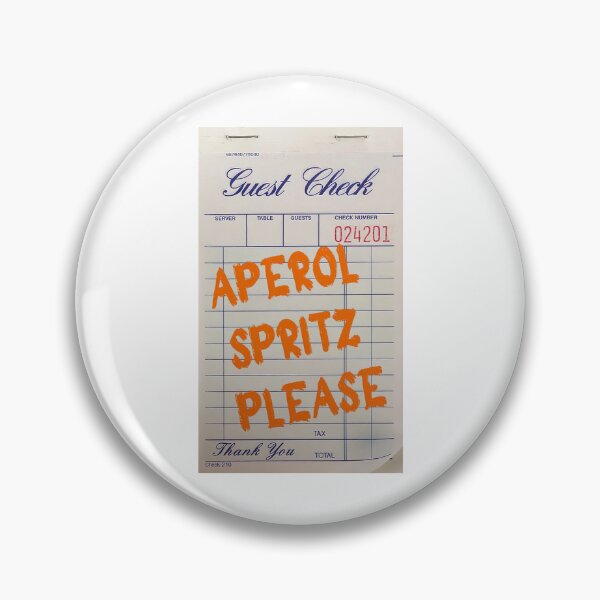 Item preview, Guest Check Aperol Spritz Please designed and sold by AlexReidd.