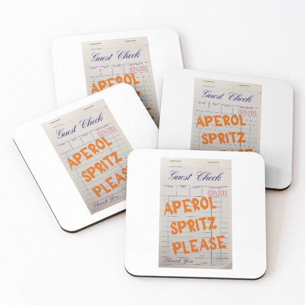 Item preview, Guest Check Aperol Spritz Please designed and sold by AlexReidd.