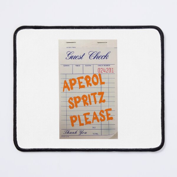 Item preview, Guest Check Aperol Spritz Please designed and sold by AlexReidd.