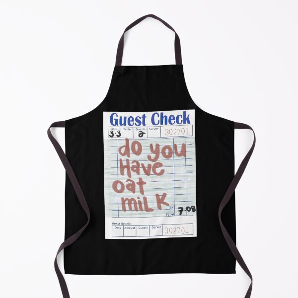 Item preview, Guest Check Do You Have Oat Milk designed and sold by AlexReidd.