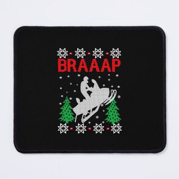 Item preview, SNÓWMÓBILE BRÁAAP UGLY CHRISTMAS designed and sold by pratsbusson.