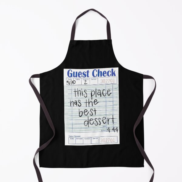 Item preview, Guest Check This Place Has The Best Dessert designed and sold by AlexReidd.