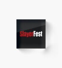 Buffy - Slayer Fest Acrylic Block