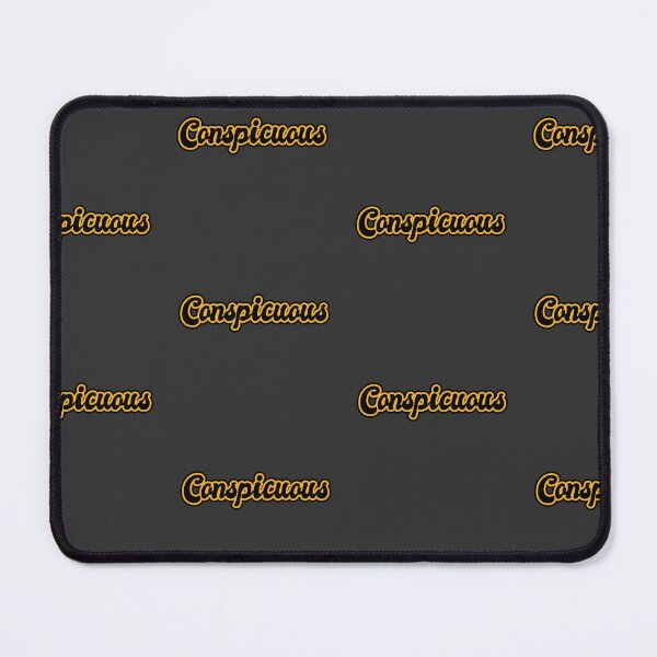 Item preview, Conspicuous - Yellow, Black designed and sold by Chubuter.