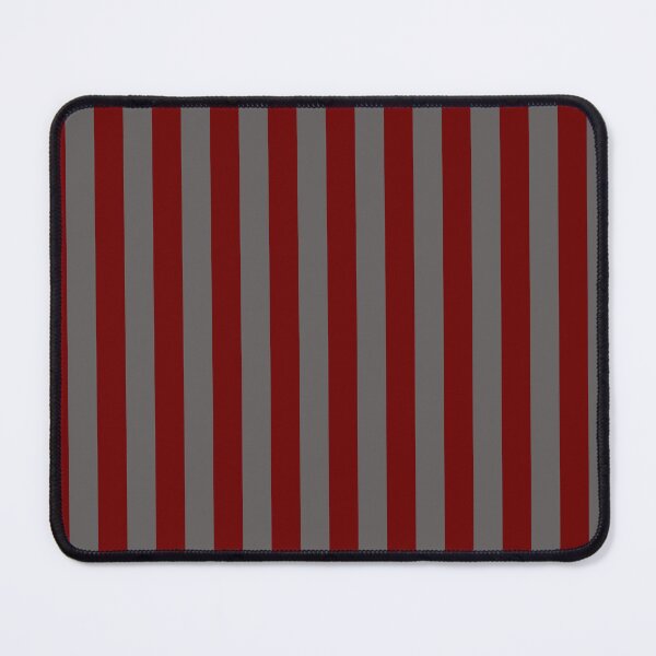 Item preview, Basic Vertical Stripes - Dark Red & Grey designed and sold by TheFrostedDonut.