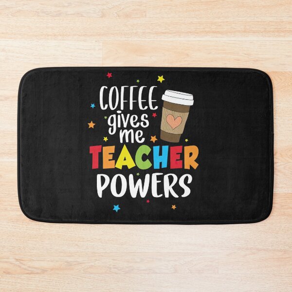 Item preview, Coffee Gives Me Teacher Powers Cute Trendy Teacher designed and sold by alanxgoldberger.