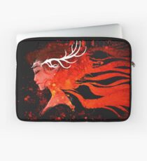 Girl on Fire Laptop Sleeve