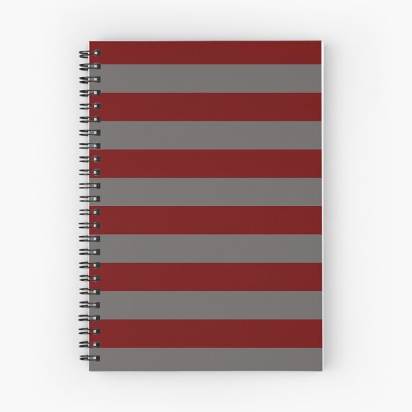 Item preview, Basic Chunky Stripes - Dark Red & Grey designed and sold by TheFrostedDonut.