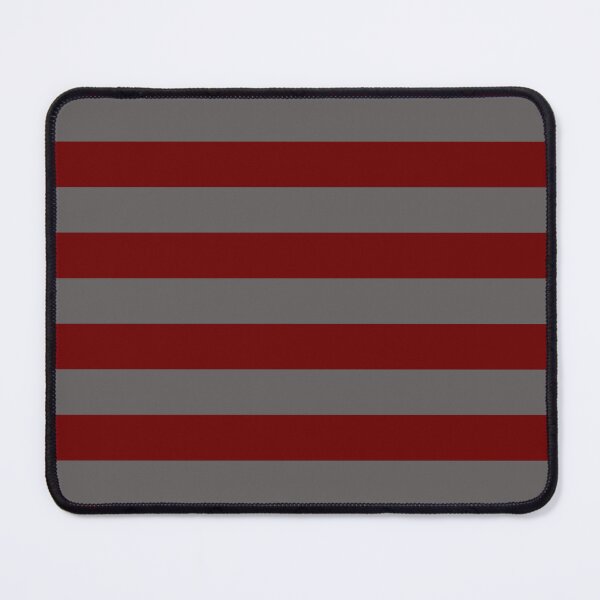 Item preview, Basic Chunky Stripes - Dark Red & Grey designed and sold by TheFrostedDonut.