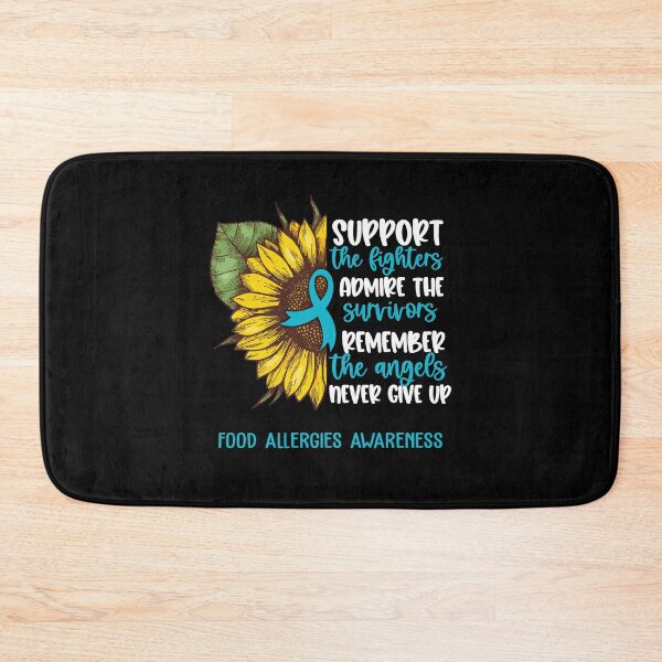 Item preview, Food Allergies Awareness - Support the Fighters Admire the Survivors Remember the Angels Never Give Up designed and sold by whlrcheryl.
