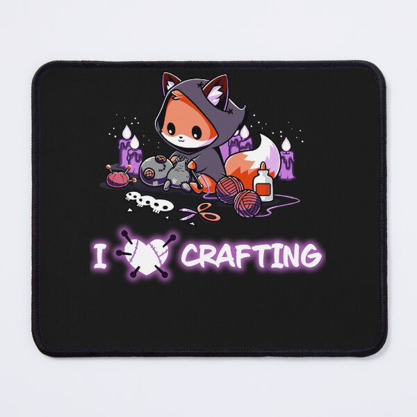 Item preview, Fox I Love Crafting Funny Crafters Halloween designed and sold by alanxgoldberger.