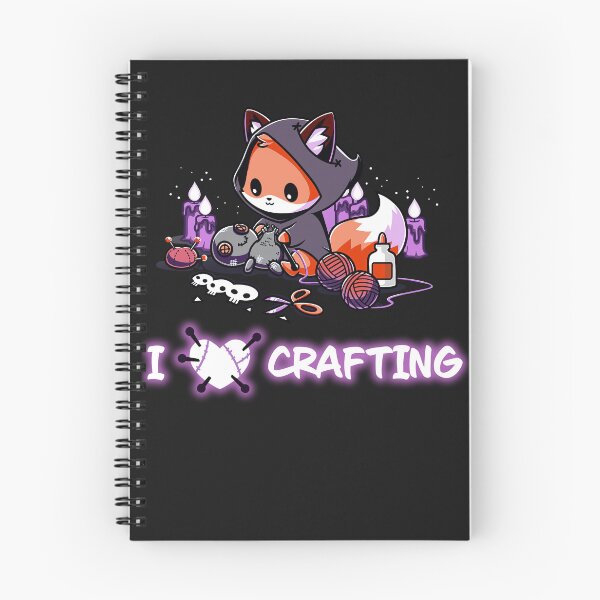 Item preview, Fox I Love Crafting Funny Crafters Halloween designed and sold by alanxgoldberger.
