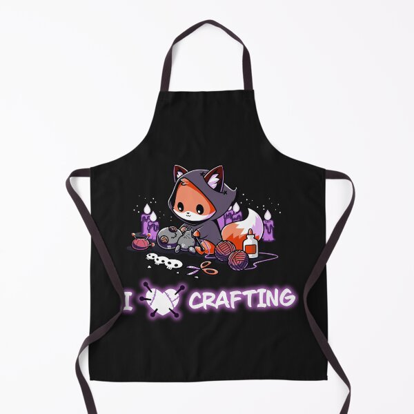 Item preview, Fox I Love Crafting Funny Crafters Halloween designed and sold by alanxgoldberger.