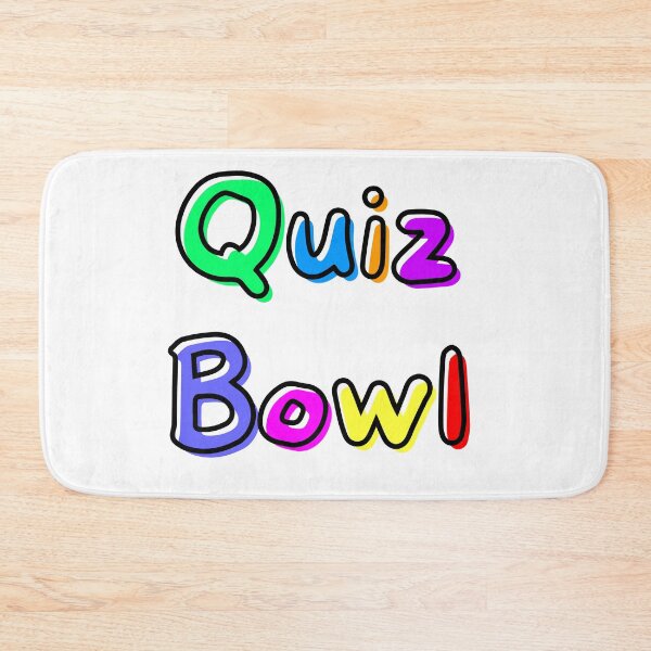 Item preview, Quiz Bowl, cute and colorful designed and sold by BlakeleyB.