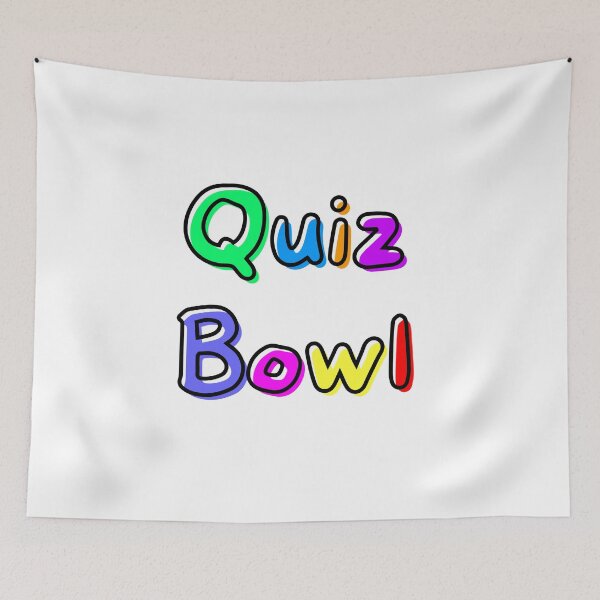Item preview, Quiz Bowl, cute and colorful designed and sold by BlakeleyB.