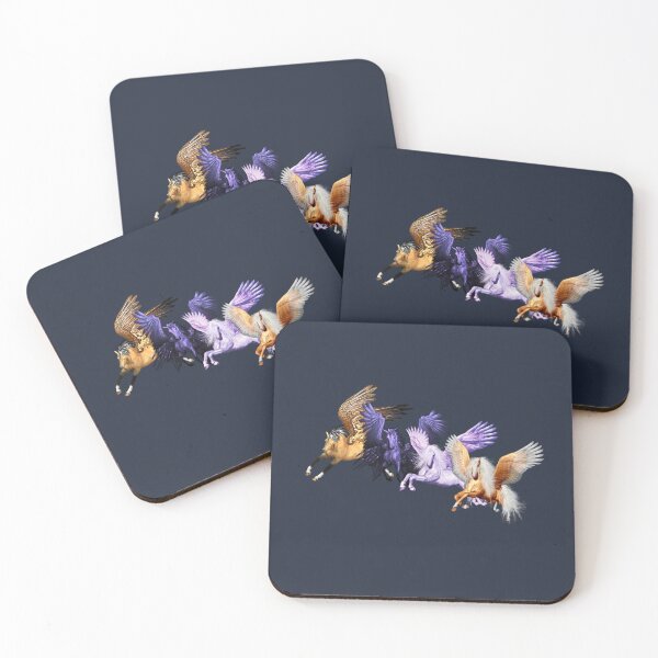 Item preview, The Four Pegasi Magical Flying Pegasus Horses designed and sold by Siela.