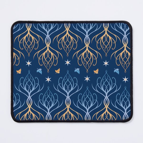 Item preview, Elven trees Royal Blue designed and sold by Alwen-Art.