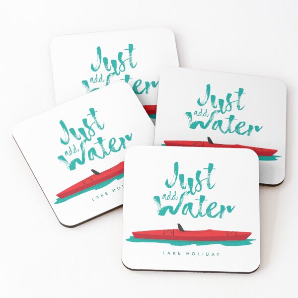 Item preview, Just Add Water Kayak - Lake Holiday - Red designed and sold by BlueSkyTheory.