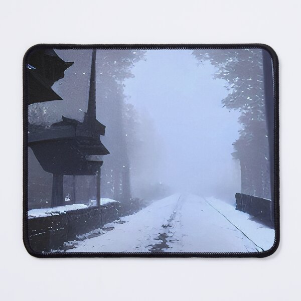 Item preview, Beautiful winter scene road designed and sold by theworld2021.