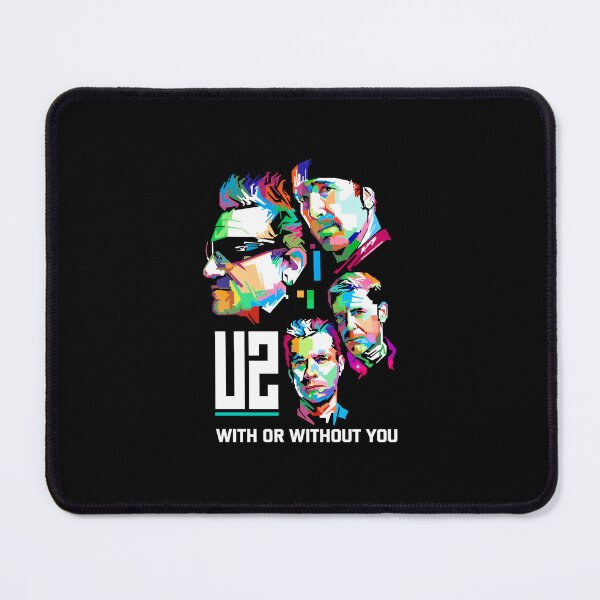 Item preview, Vintage Ú2 With Or Without You Tee – Ú2 Rock Band Members Color Art – Shirt For Men Ú2 Legends Handmade designed and sold by pratsbusson.