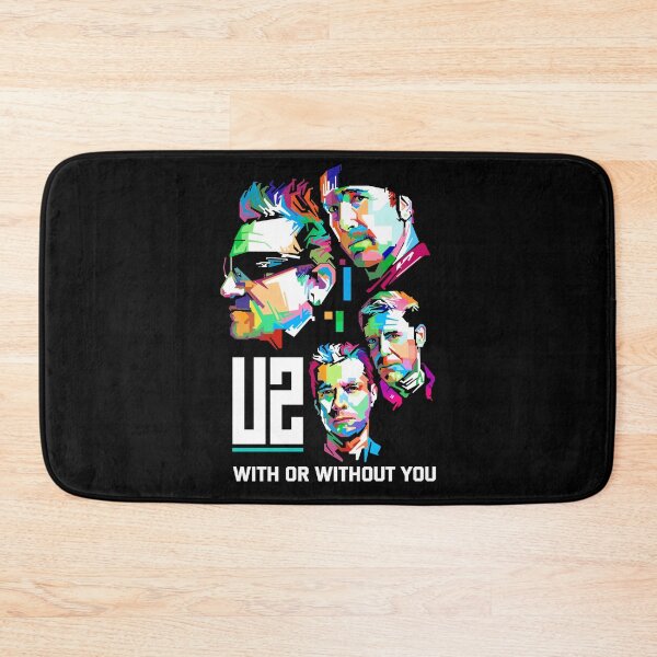 Item preview, Vintage Ú2 With Or Without You Tee – Ú2 Rock Band Members Color Art – Shirt For Men Ú2 Legends Handmade designed and sold by pratsbusson.