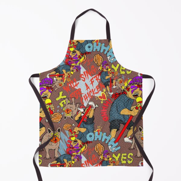 Item preview, will sing for fried chicken pattern designed and sold by Brotherconk.