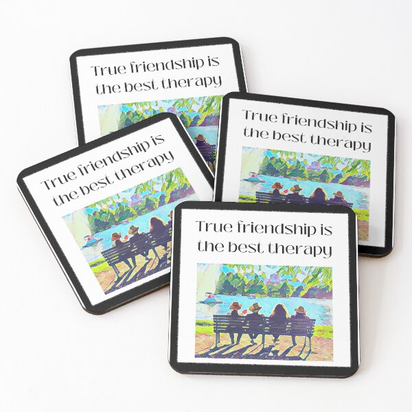 Item preview, Friendship therapy dark designed and sold by sylbealvaguez.