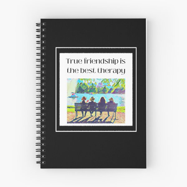 Item preview, Friendship therapy dark designed and sold by sylbealvaguez.