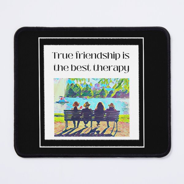 Item preview, Friendship therapy dark designed and sold by sylbealvaguez.