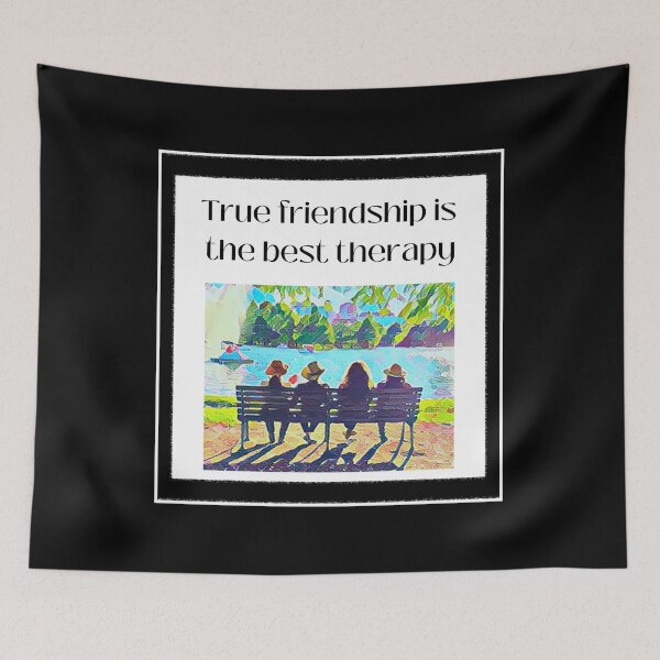 Item preview, Friendship therapy dark designed and sold by sylbealvaguez.