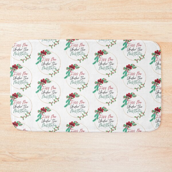 Item preview, Kiss Me Under the Mistletoe Artwork designed and sold by cinxart.