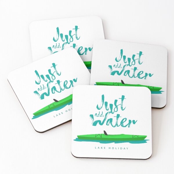 Item preview, Just Add Water Kayak - Lake Holiday - Green designed and sold by BlueSkyTheory.